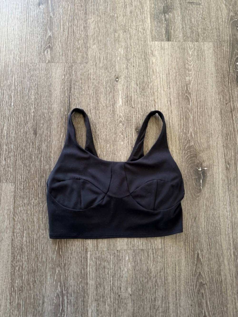 lululemon athletica Black Supportive Wireless Sports Bra